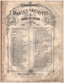 Vʹûški : kadrilʹ : Op. 12.