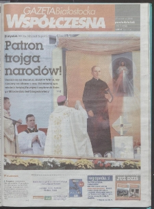 Gazeta Współczesna 2008, nr 190