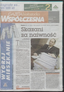 Gazeta Współczesna 2008, nr 216