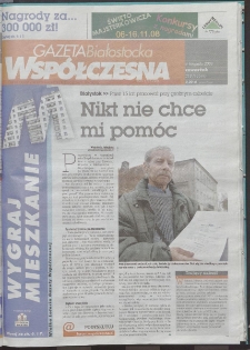 Gazeta Współczesna 2008, nr 218