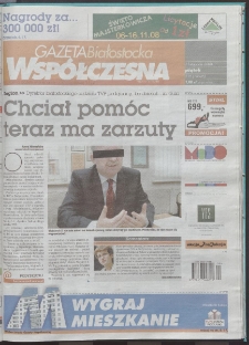 Gazeta Współczesna 2008, nr 219