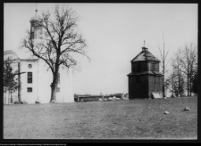 Klukowo, kościół Najświętszej Maryi Panny Częstochowskiej i dzwonnica