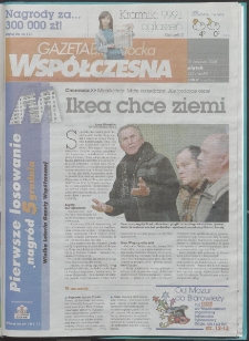 Gazeta Wsp&oacute;łczesna 2008, nr 233