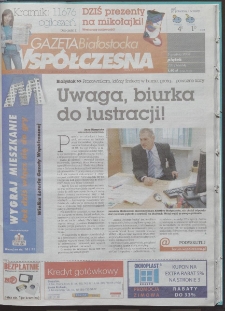 Gazeta Wsp&oacute;łczesna 2008, nr 238