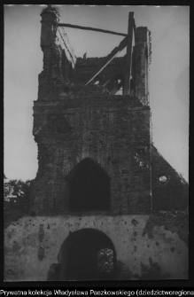 Mieruniszki, ruiny kościoła ewangelickiego