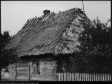 Popławy, dom drewniany