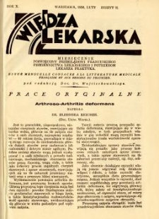 Wiedza Lekarska 1936 R.10 z.2