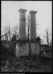 Hołny Mejera (Majera), ruiny dworu