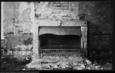 Białystok, odbudowa Pałacu Branickich, wnętrze, kominek