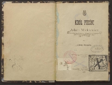 Król pieśni Adam Mickiewicz