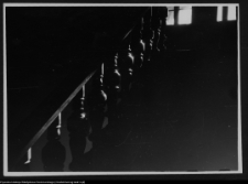 Kazimierz Dolny, balustrada klatki schodowej w domu architekta