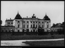 Białystok, odbudowa Pałacu Branickich, elewacja frontowa
