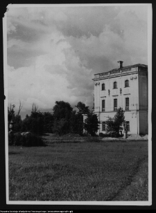 Białystok, odbudowa Pałacu Branickich, elewacja ogrodowa