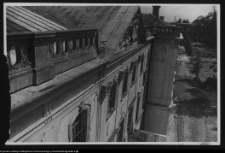 Białystok, odbudowa Pałacu Branickich, elewacja ogrodowa