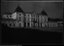 Białystok, odbudowa Pałacu Branickich, elewacja frontowa