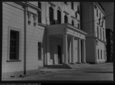 Białystok, odbudowa Pałacu Branickich, elewacja ogrodowa