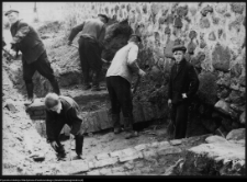 Krasnybór, badania archeologiczne przy kościele