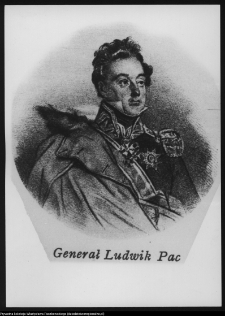 Dowspuda, reprodukcja portretu Ludwika Paca