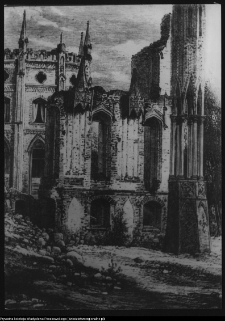 Reprodukcja pałacu w Dowspudzie