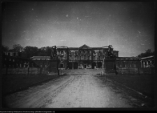 Białystok, odbudowa Pałacu Branickich, elewacja frontowa