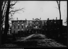 Białystok, odbudowa Pałacu Branickich, elewacja ogrodowa