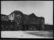 Białystok, odbudowa Pałacu Branickich, elewacja frontowa