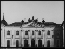 Białystok, odbudowa Pałacu Branickich, elewacja ogrodowa