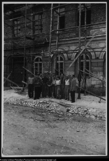 Suwałki, ratusz w konserwacji