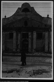 Suwałki, synagoga przed rozbiórką