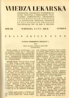 Wiedza Lekarska 1938 R.12 nr 2
