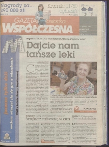 Gazeta Wsp&oacute;łczesna 2009, nr 15