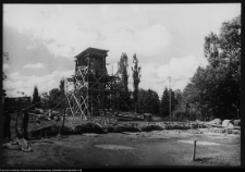 Białystok, budowa Pomnika Wdzięczności Armii Radzieckiej w Parku Planty