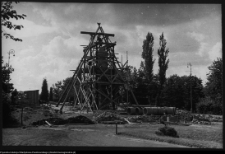 Białystok, budowa Pomnika Wdzięczności Armii Radzieckiej w Parku Planty