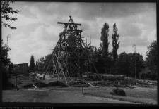Białystok, budowa Pomnika Wdzięczności Armii Radzieckiej w Parku Planty