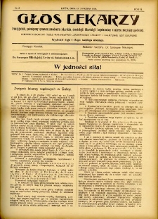 Głos Lekarzy 1908 R.6 nr 2