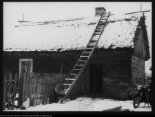 Łyse, chata kurpiowska ul. Poległych nr 9