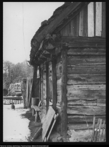 Łyse, chata kurpiowska ul. Poległych nr 8