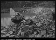 Paniewo, Kanał Augustowski - śluza w trakcie rozbiórki