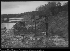 Paniewo, Kanał Augustowski - śluza w trakcie rozbiórki