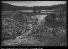 Paniewo, Kanał Augustowski - śluza w trakcie rozbiórki