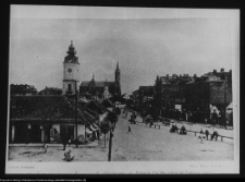 Białystok, reprodukcja fotografii Rynku Kościuszki