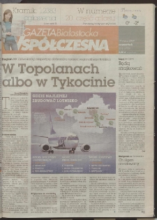 Gazeta Wsp&oacute;łczesna 2009, nr 55