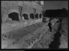 Tykocin, fragment synagogi po odgruzowaniu