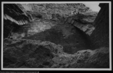 Wigry, wykopy w miejscu dawnego domku furtiana