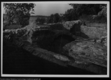 Wigry, wykopy w miejscu dawnego domku furtiana