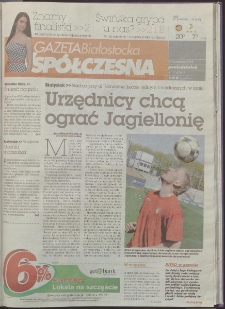 Gazeta Wsp&oacute;łczesna 2009, nr 81