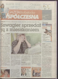 Gazeta Wsp&oacute;łczesna 2009, nr 83