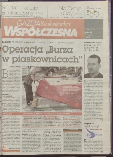 Gazeta Współczesna 2009, nr 91