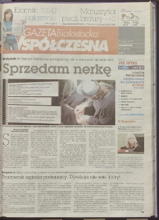 Gazeta Współczesna 2009, nr 98
