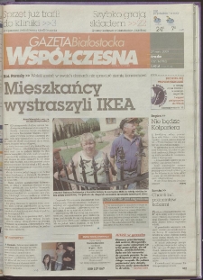 Gazeta Współczesna 2009, nr 102